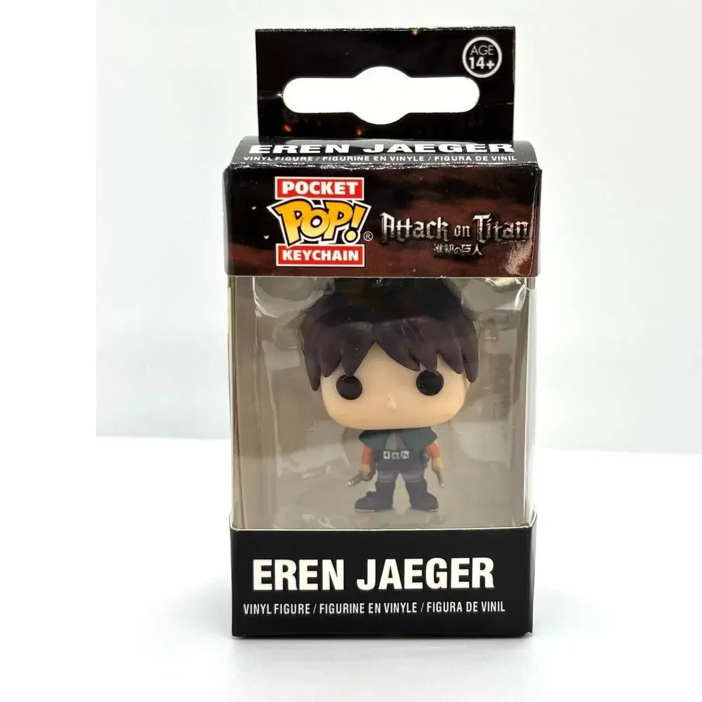 Funko Pocket Pop! Keychain, Eren Jaeger, Attack on Titan - New